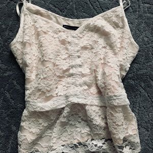 Abercrombie & Fitch Lace Tank